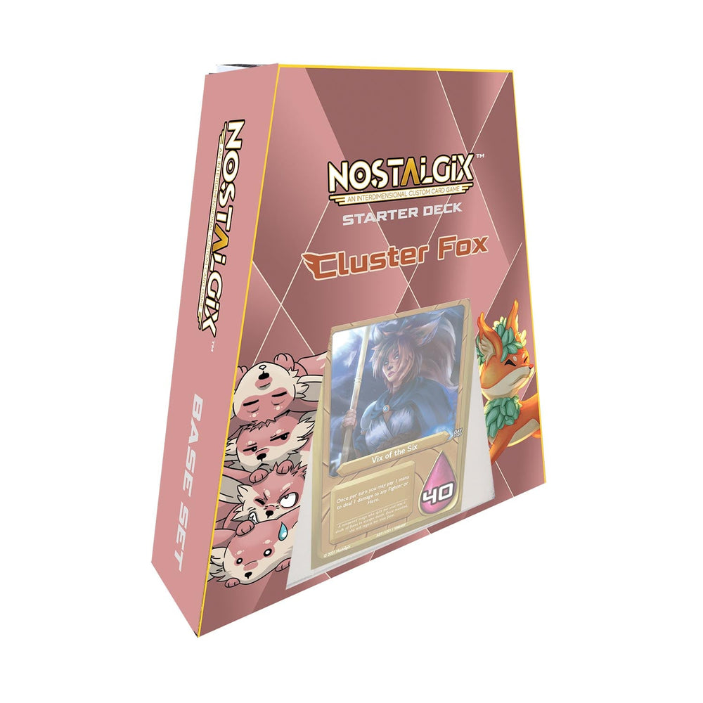 Wholesale Nostalgix TCG: Cluster Fox Starter Deck