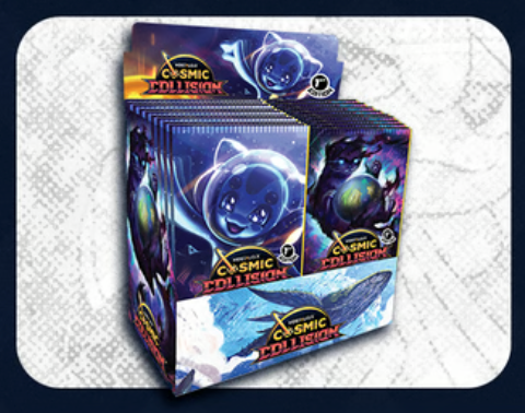 1st Edition Nostalgix Cosmic Collision Booster Box