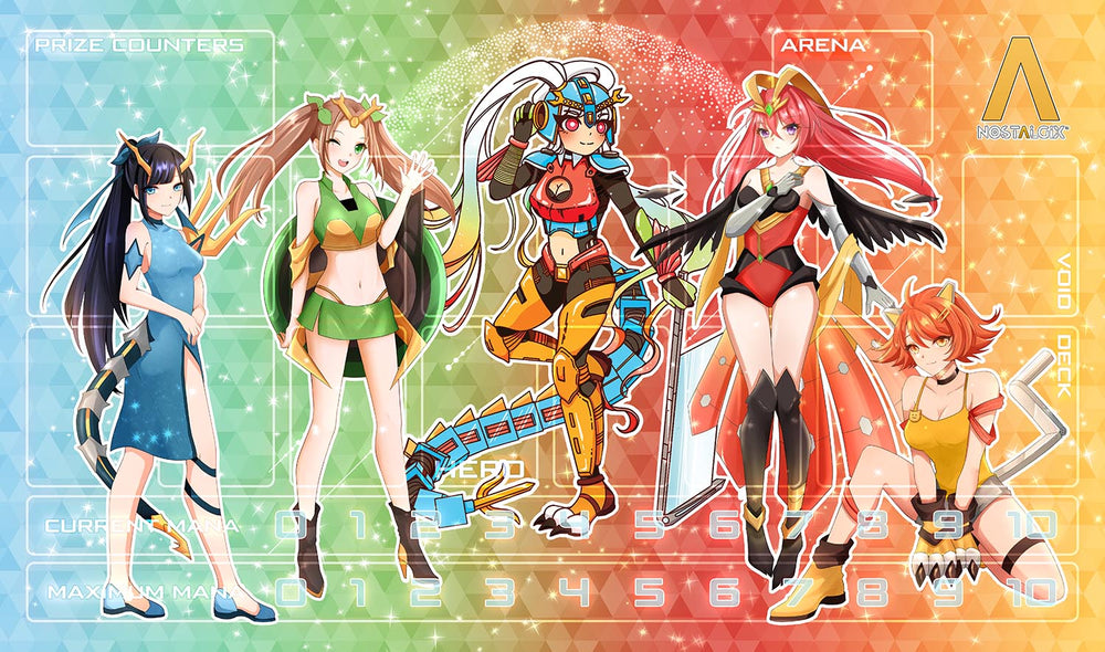 Gametron Waifu Playmat - Nostalgix TCG