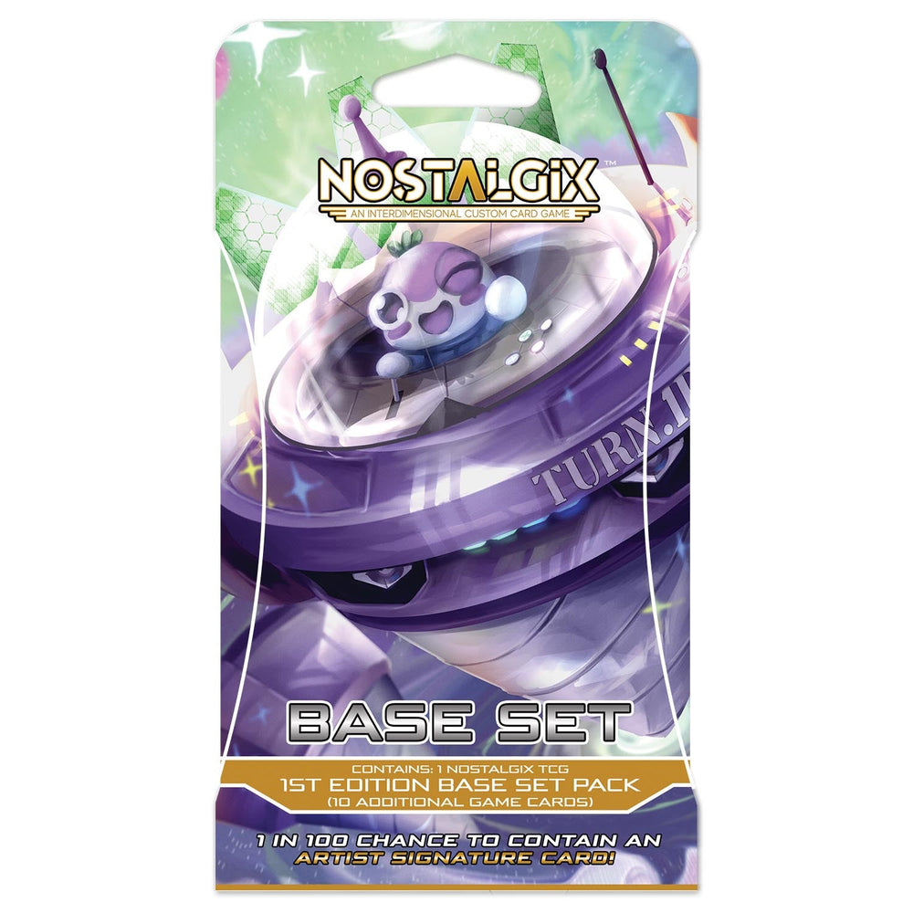 
                  
                    Wholesale Nostalgix TCG: Base Set 1st Edition Blister Pack
                  
                