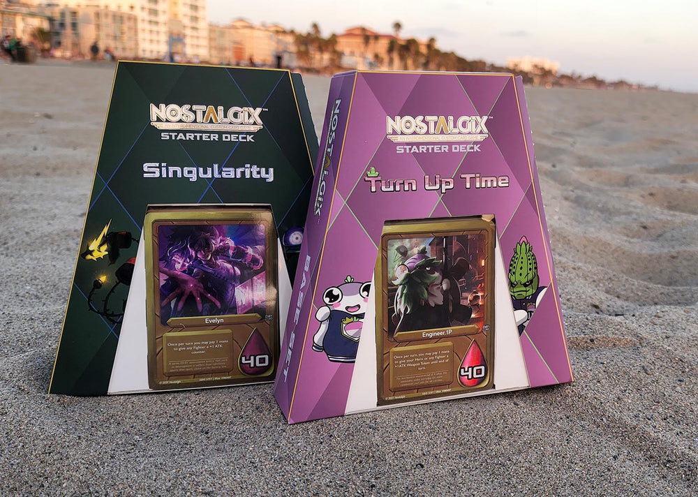 Wholesale Nostalgix TCG: Turn Up Time Starter Deck