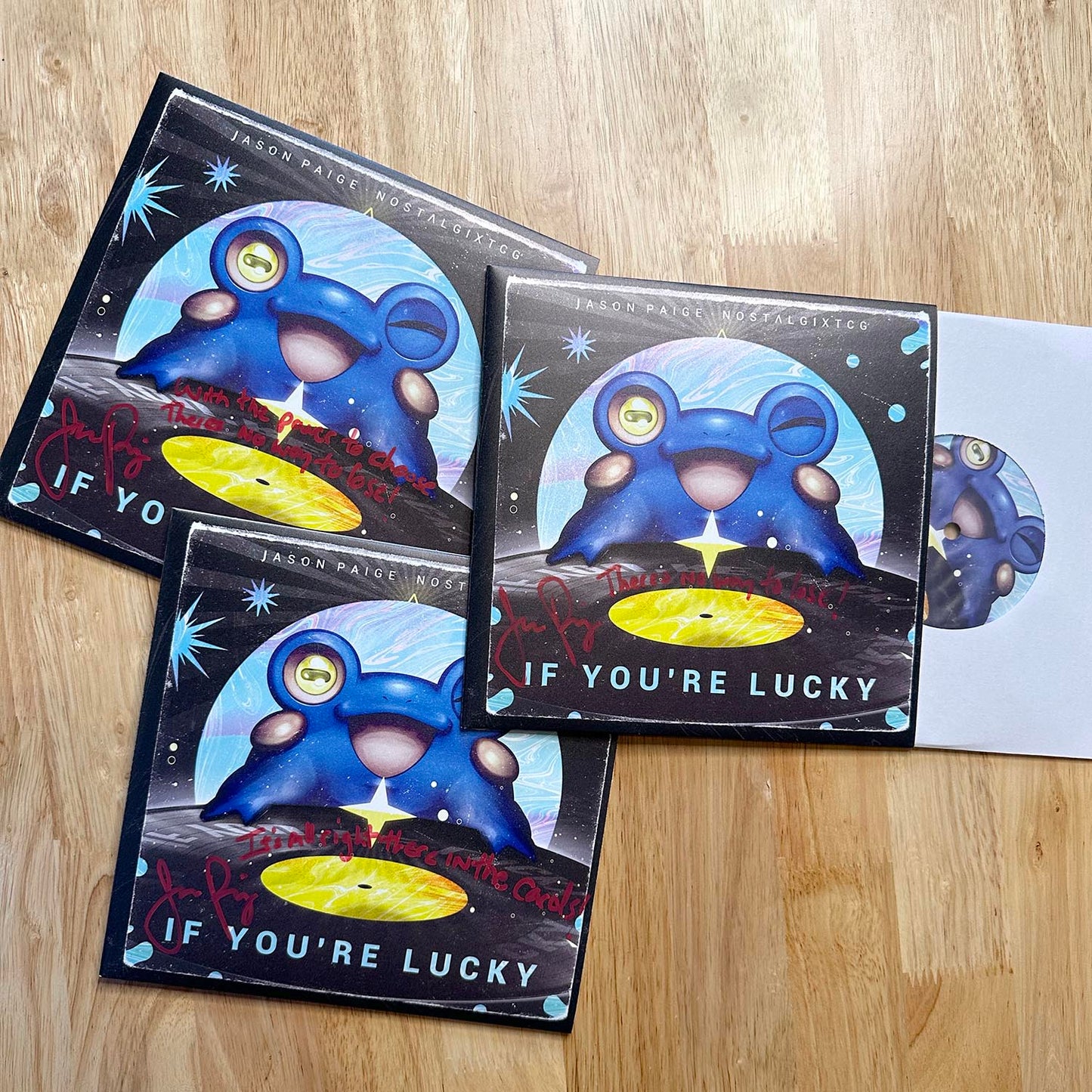 
                  
                    "If You're Lucky" 7" Vinyl Signed by Artist Jason Paige!
                  
                