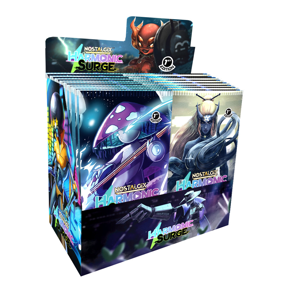 
                  
                    Harmonic Surge 1st Edition Booster Box (36 Packs)
                  
                