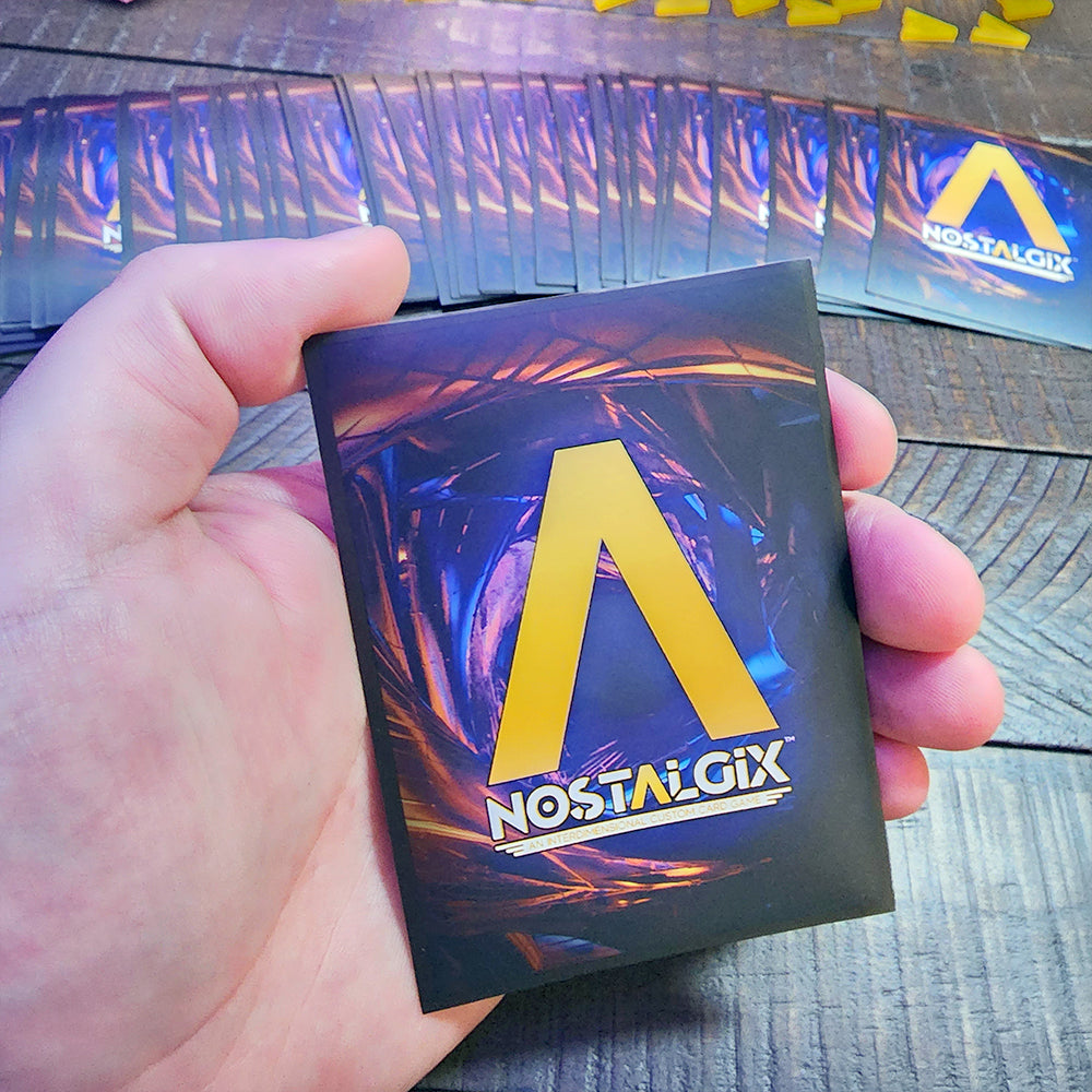 
                  
                    Nostalgix TCG - Card Back Sleeves (60 Sleeves)
                  
                
